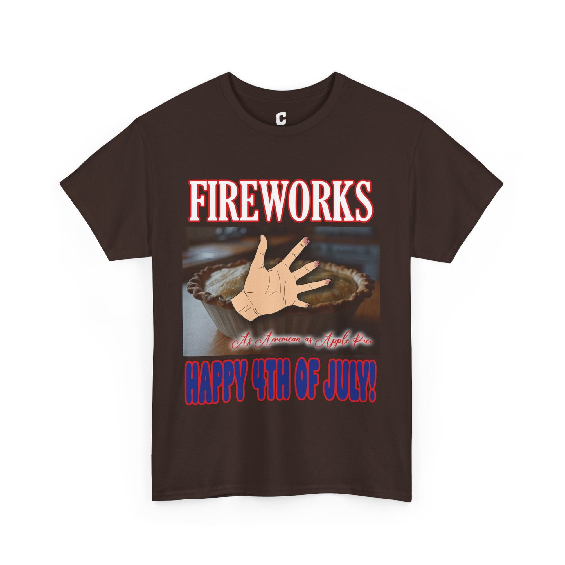 Patriotic Fireworks Tee | Unisex Heavy Cotton Shirt, 4th of July T-Shirt, [...]