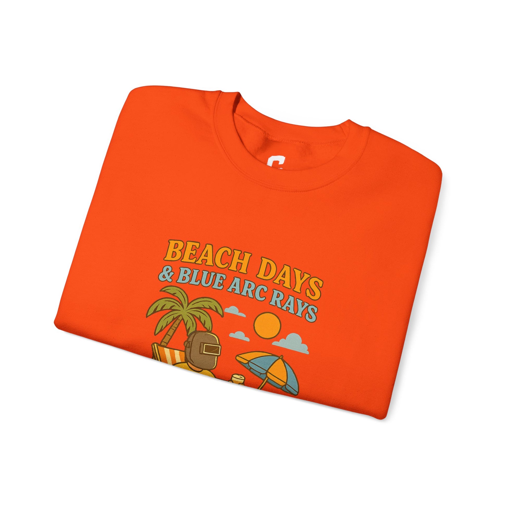 Beach Days Crewneck Sweatshirt, Unisex Sweatshirt, Summer Vibes, Vacation Apparel, Outdoor Fun, Casual Gift