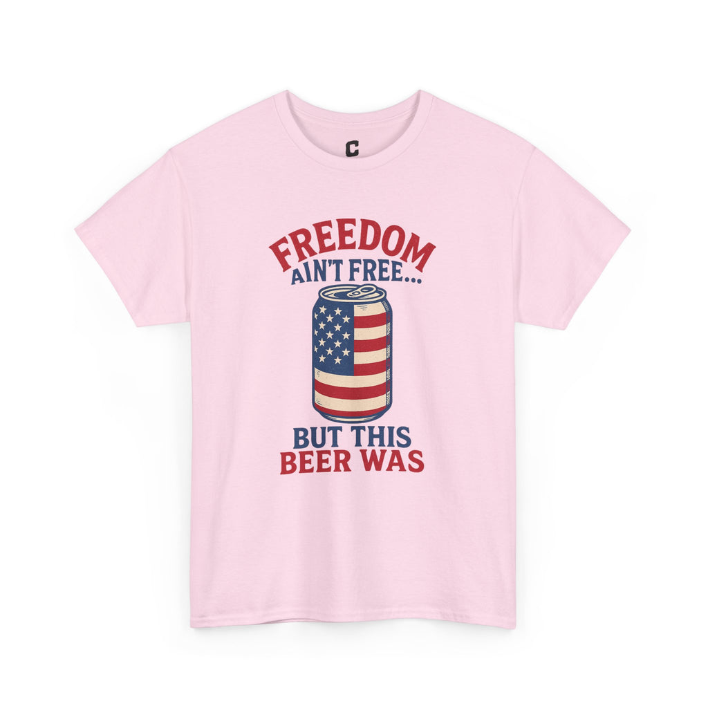 Freedom Aint Free But This Beer Was Funny Fourth of July Patriotic Party Design for Cookouts and Chill Vibes