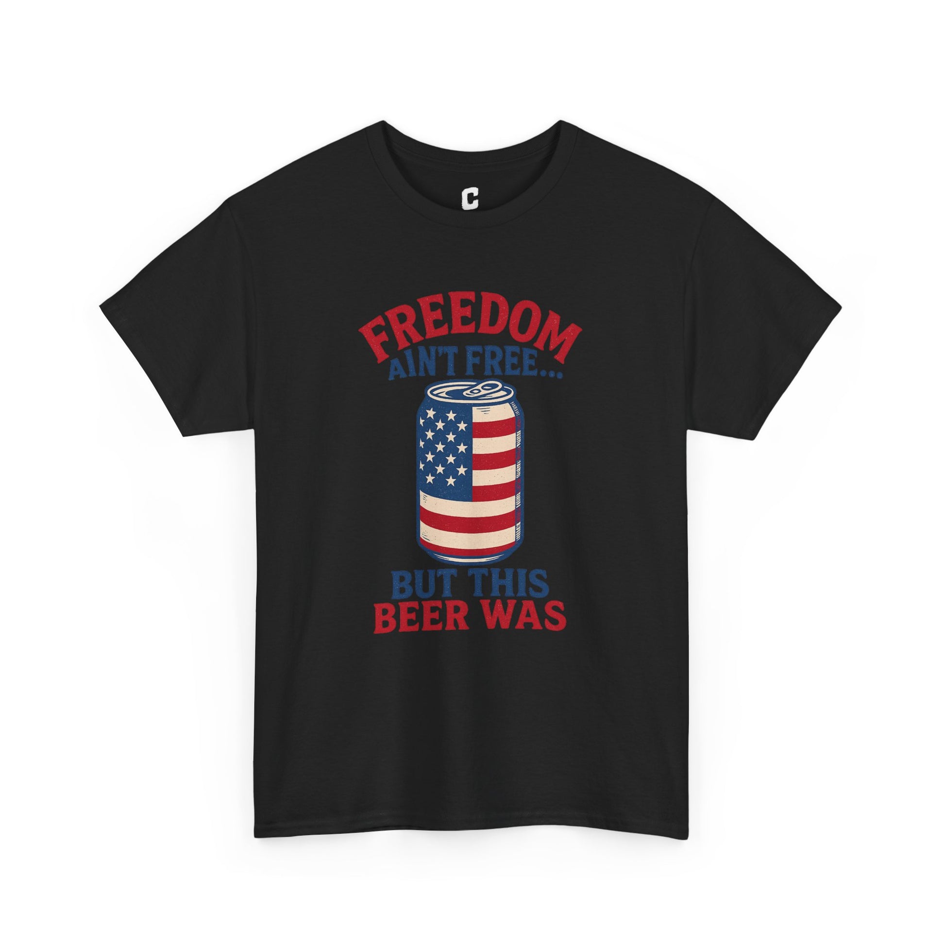 Freedom Aint Free But This Beer Was Funny Fourth of July Patriotic Party Design for Cookouts and Chill Vibes