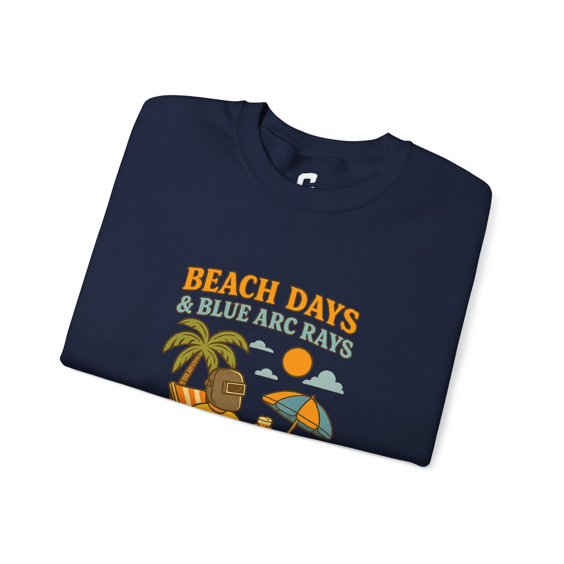 Beach Days Crewneck Sweatshirt, Unisex Sweatshirt, Summer Vibes, Vacation Apparel, Outdoor Fun, Casual Gift