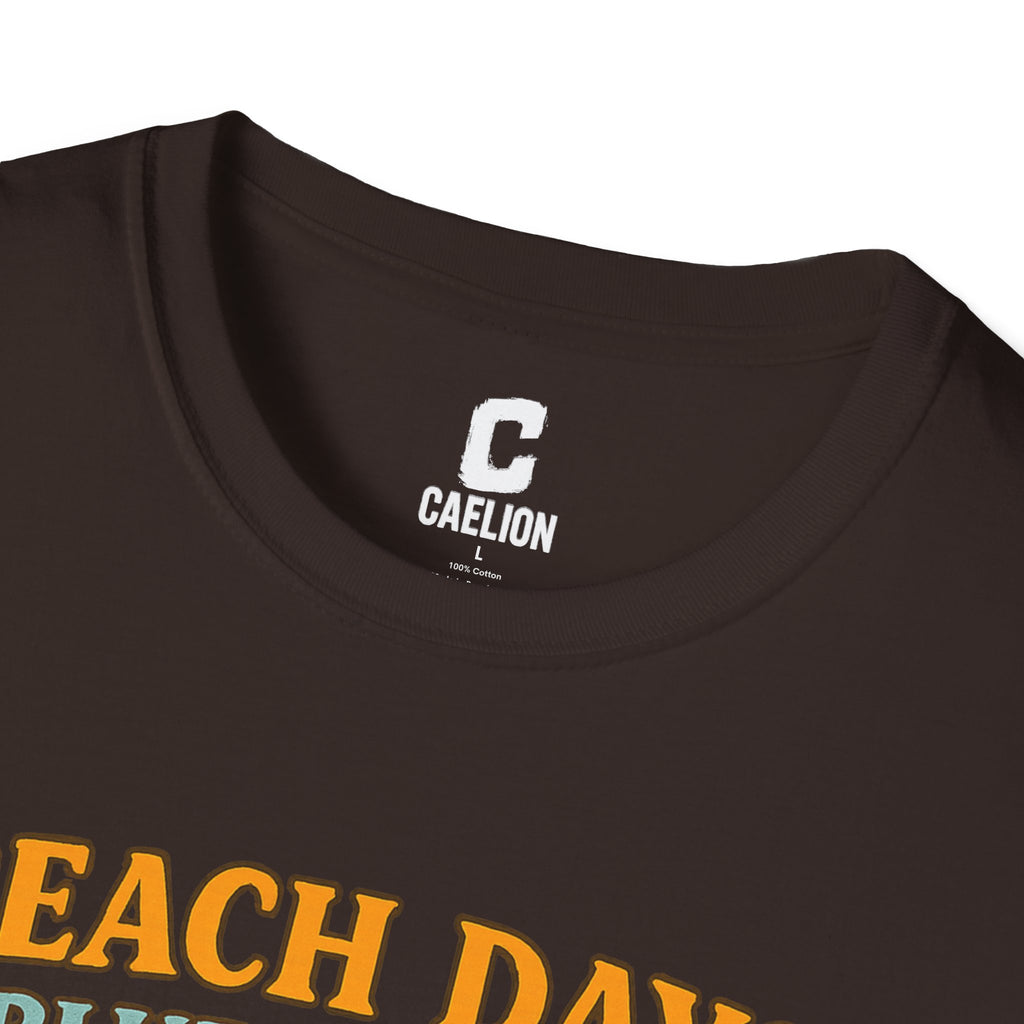 Beach Days Unisex T-Shirt, Relaxing Summer Tee, Vacation Apparel, Graphic T-Shirt, Fun Gift for Beach Lovers, Travel Outfit