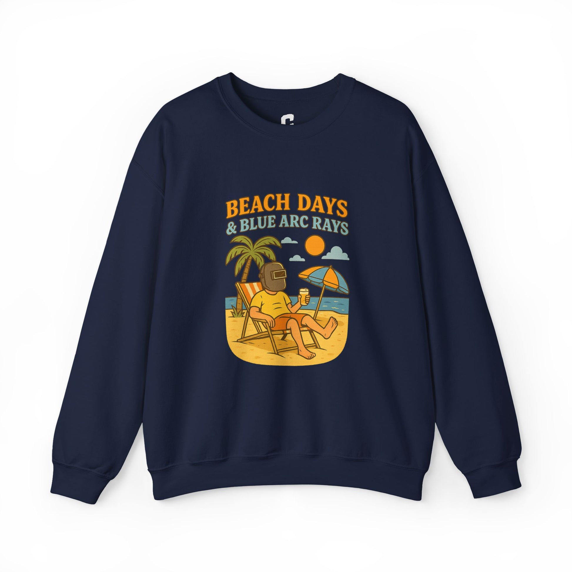 Beach Days Crewneck Sweatshirt, Unisex Sweatshirt, Summer Vibes, Vacation Apparel, Outdoor Fun, Casual Gift