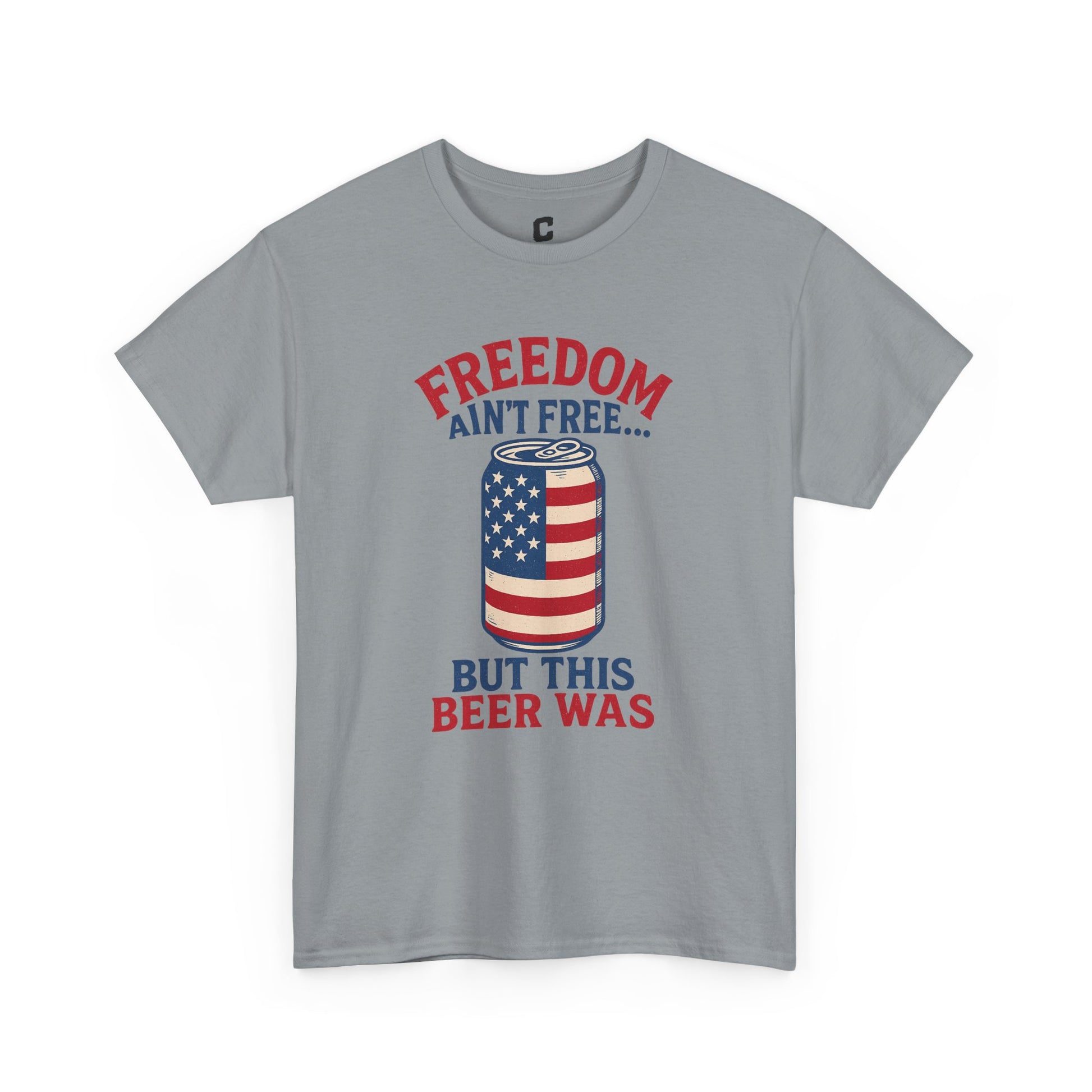 Freedom Aint Free But This Beer Was Funny Fourth of July Patriotic Party Design for Cookouts and Chill Vibes