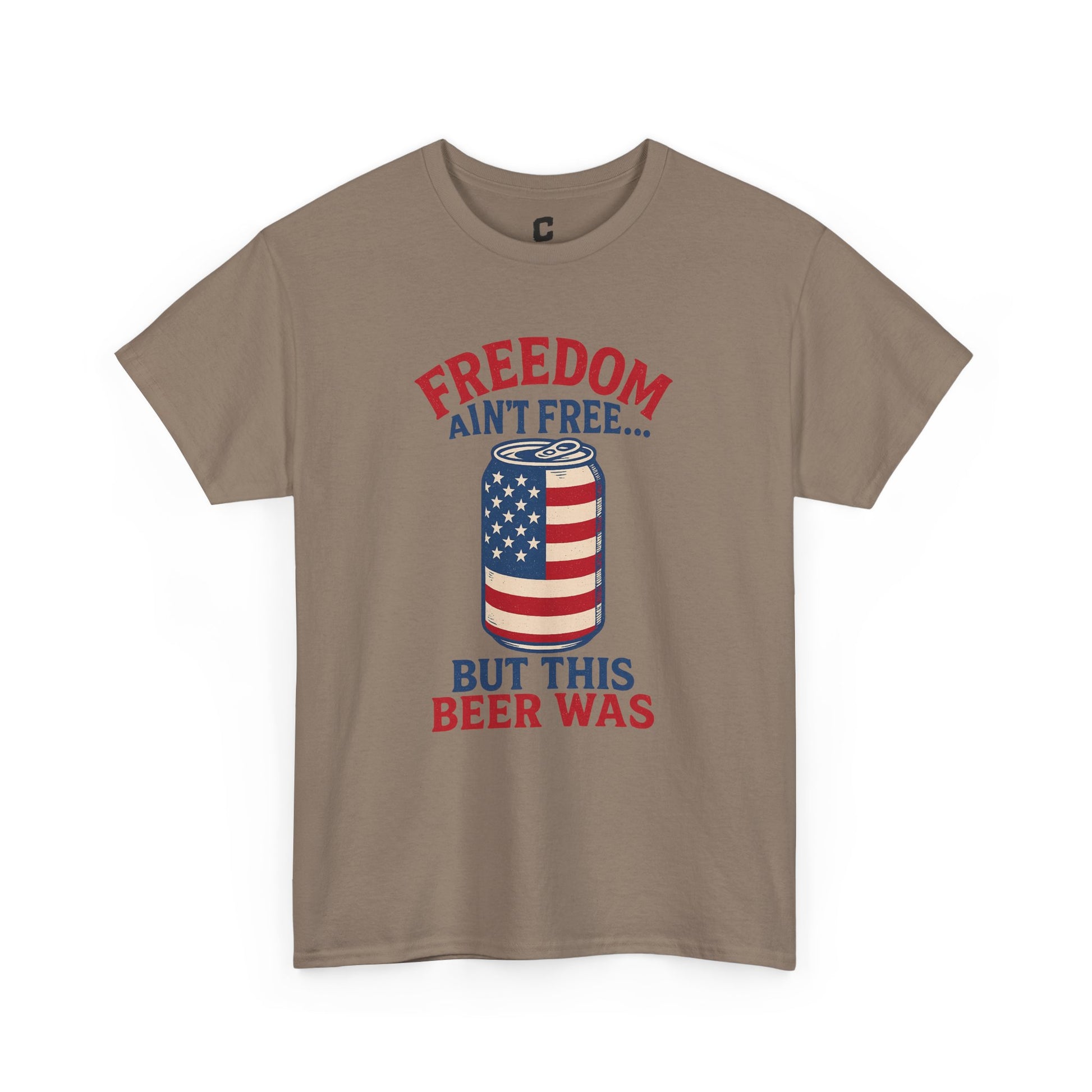 Freedom Aint Free But This Beer Was Funny Fourth of July Patriotic Party Design for Cookouts and Chill Vibes
