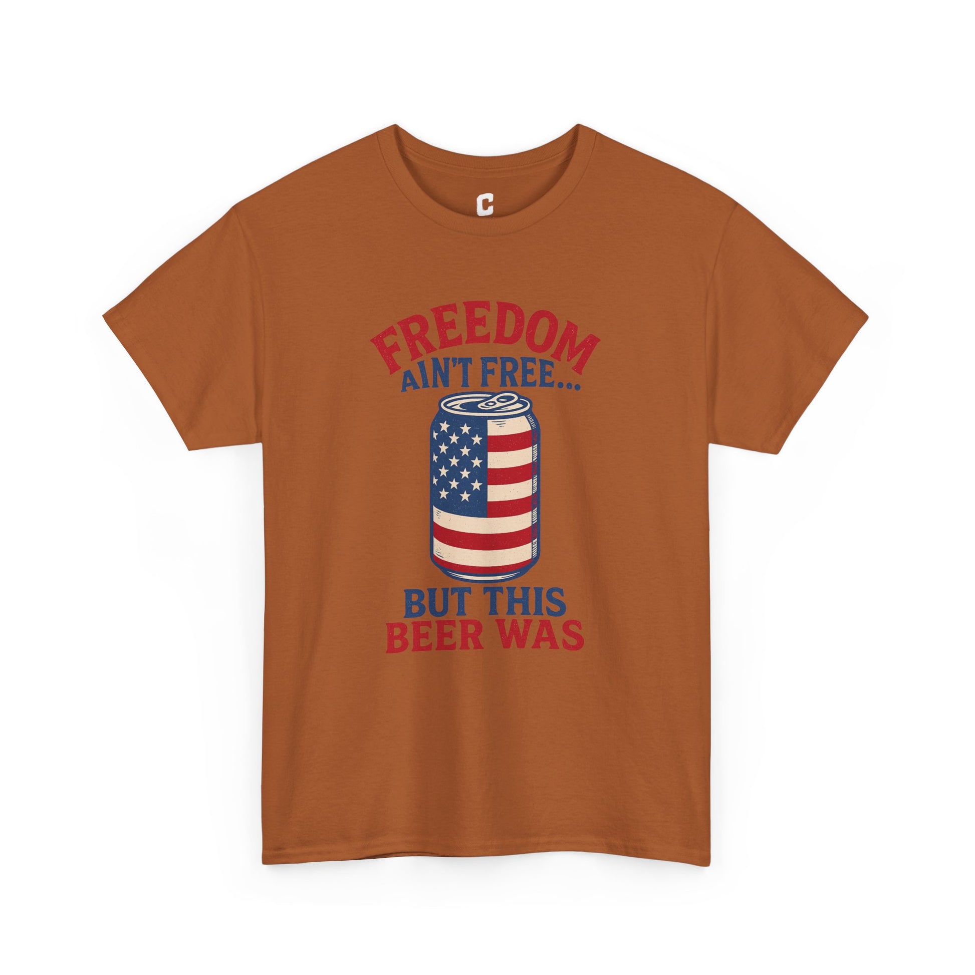 Freedom Aint Free But This Beer Was Funny Fourth of July Patriotic Party Design for Cookouts and Chill Vibes