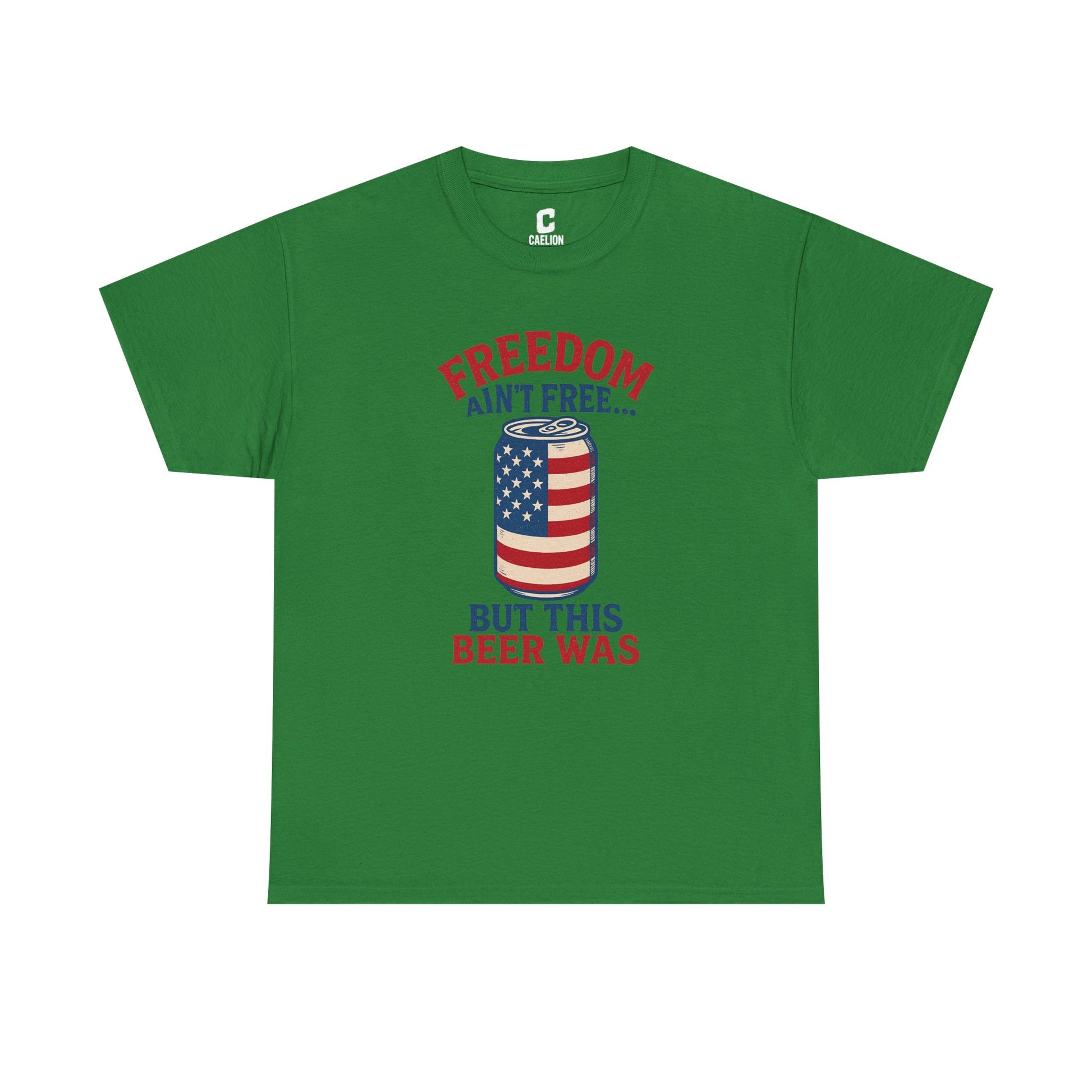 Freedom Aint Free But This Beer Was Funny Fourth of July Patriotic Party Design for Cookouts and Chill Vibes