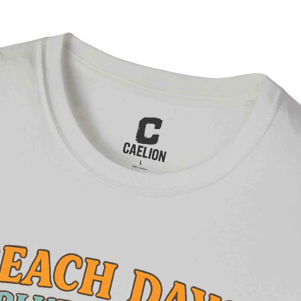 Beach Days Unisex T-Shirt, Relaxing Summer Tee, Vacation Apparel, Graphic T-Shirt, Fun Gift for Beach Lovers, Travel Outfit
