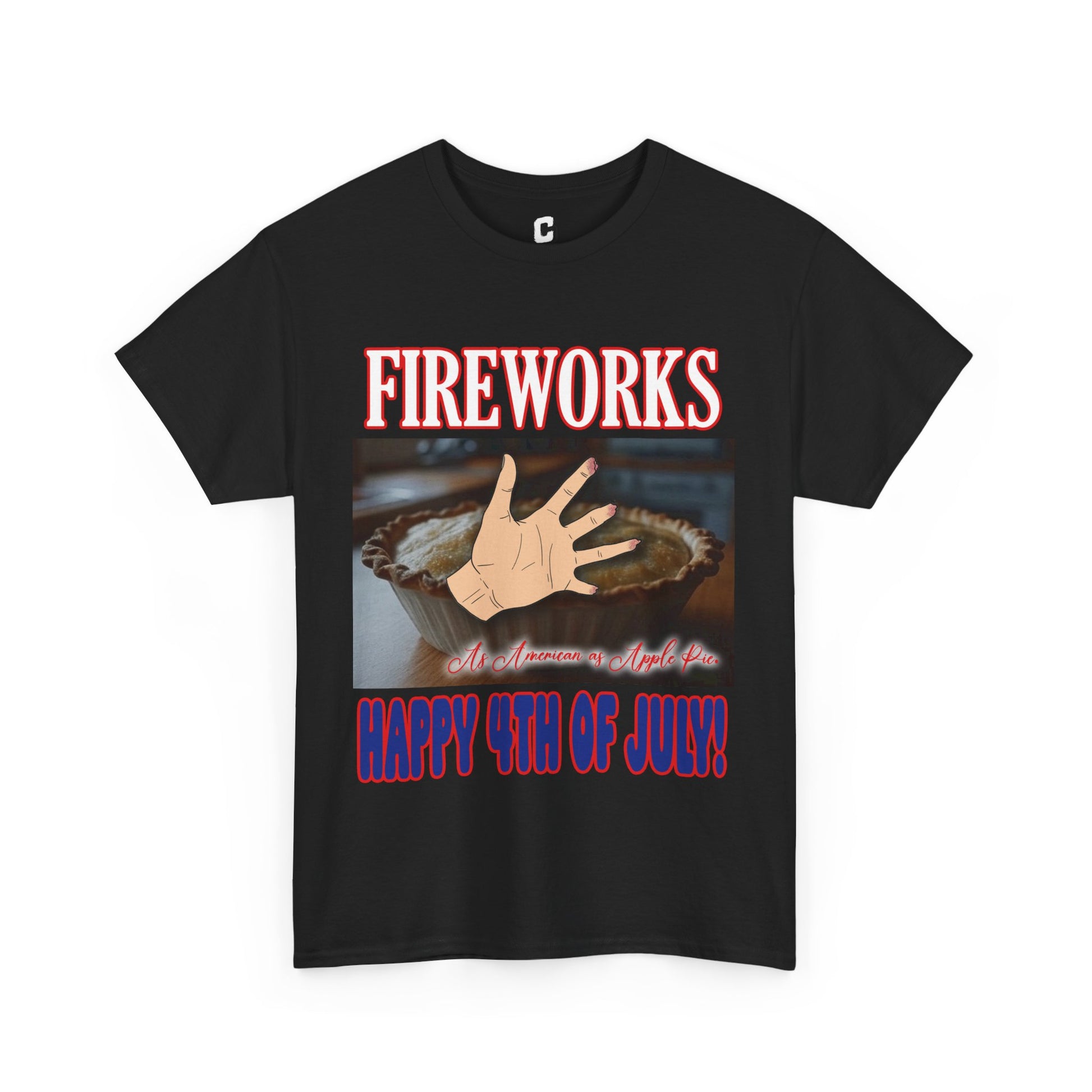 Patriotic Fireworks Tee | Unisex Heavy Cotton Shirt, 4th of July T-Shirt, [...]