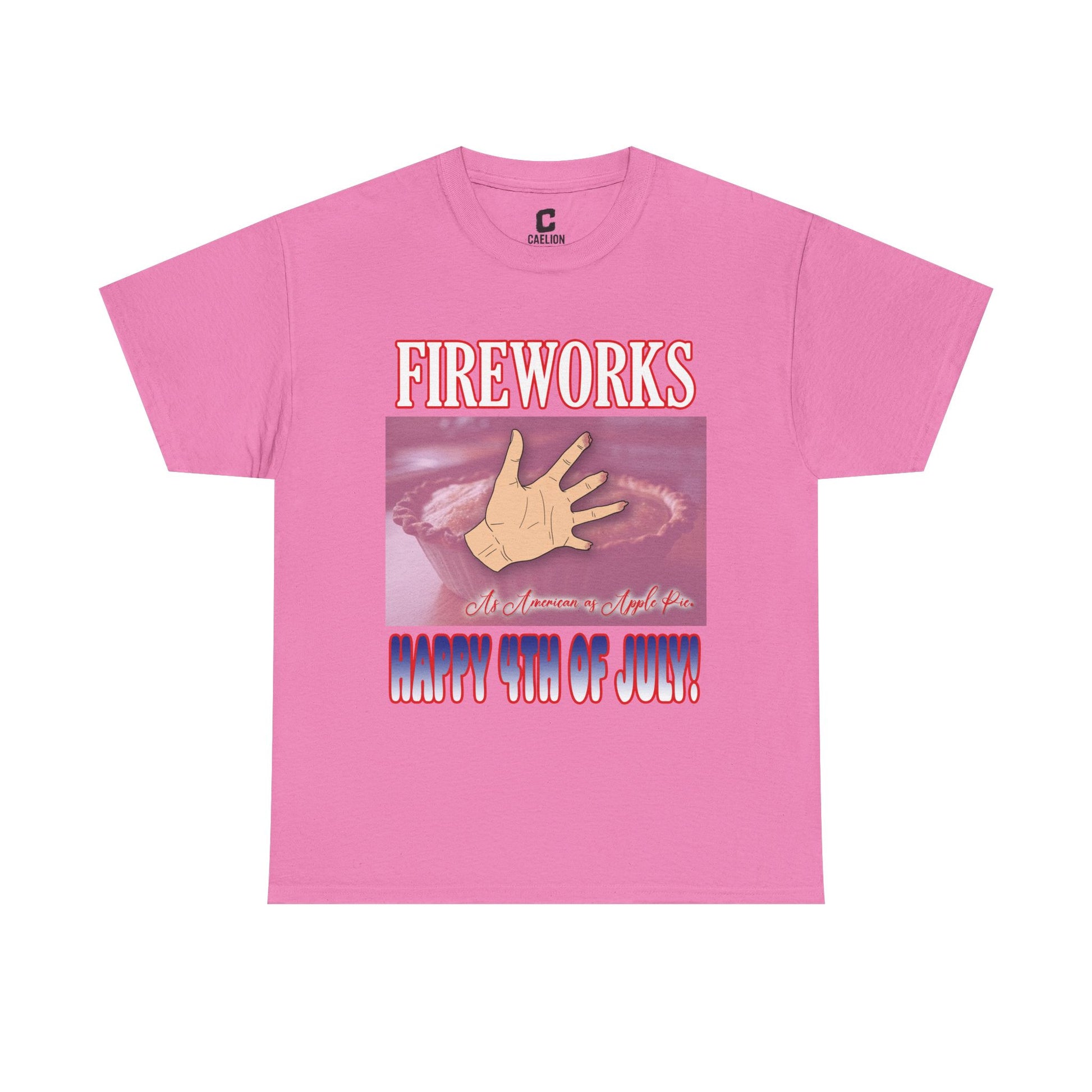 Patriotic Fireworks Tee | Unisex Heavy Cotton Shirt, 4th of July T-Shirt, [...]