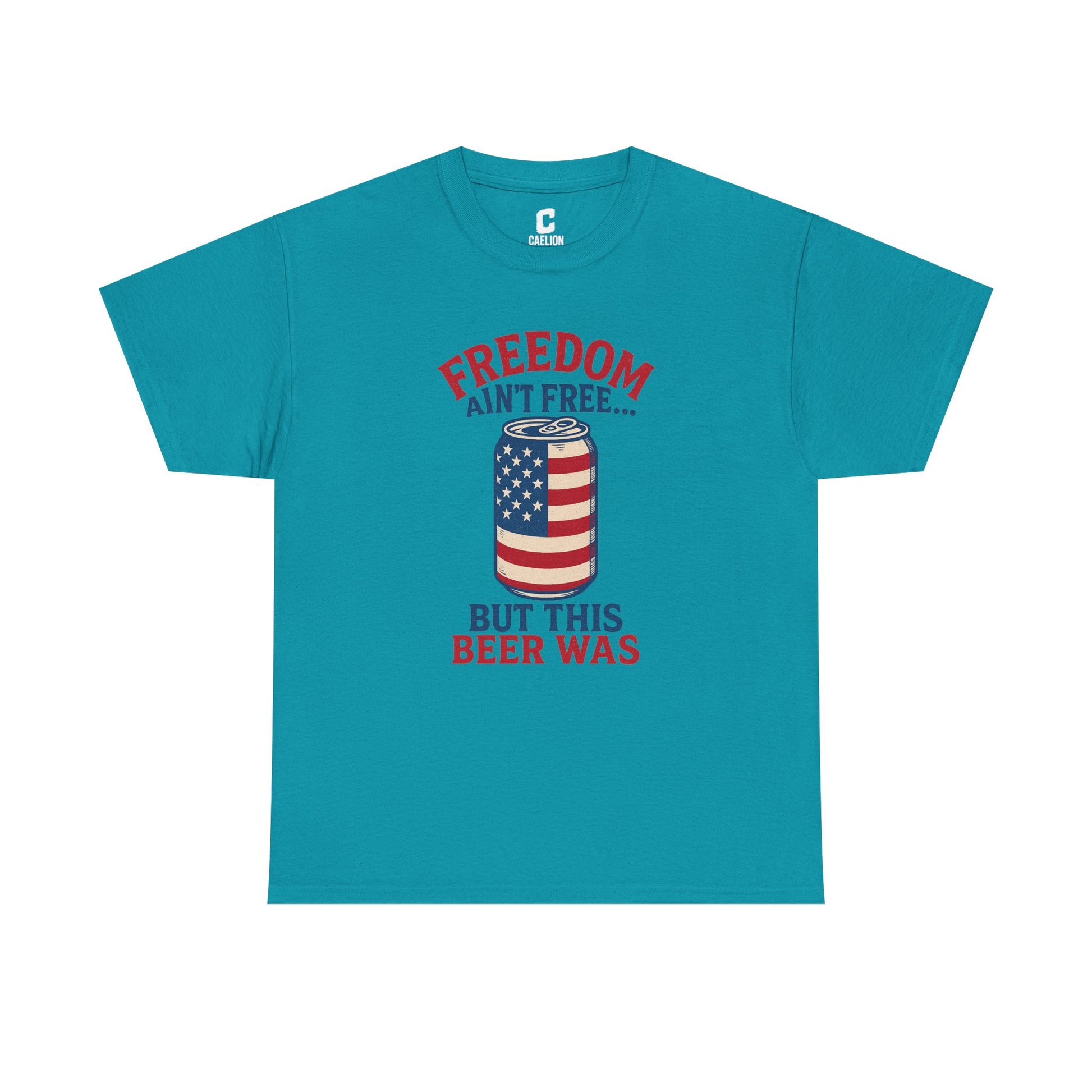 Freedom Aint Free But This Beer Was Funny Fourth of July Patriotic Party Design for Cookouts and Chill Vibes