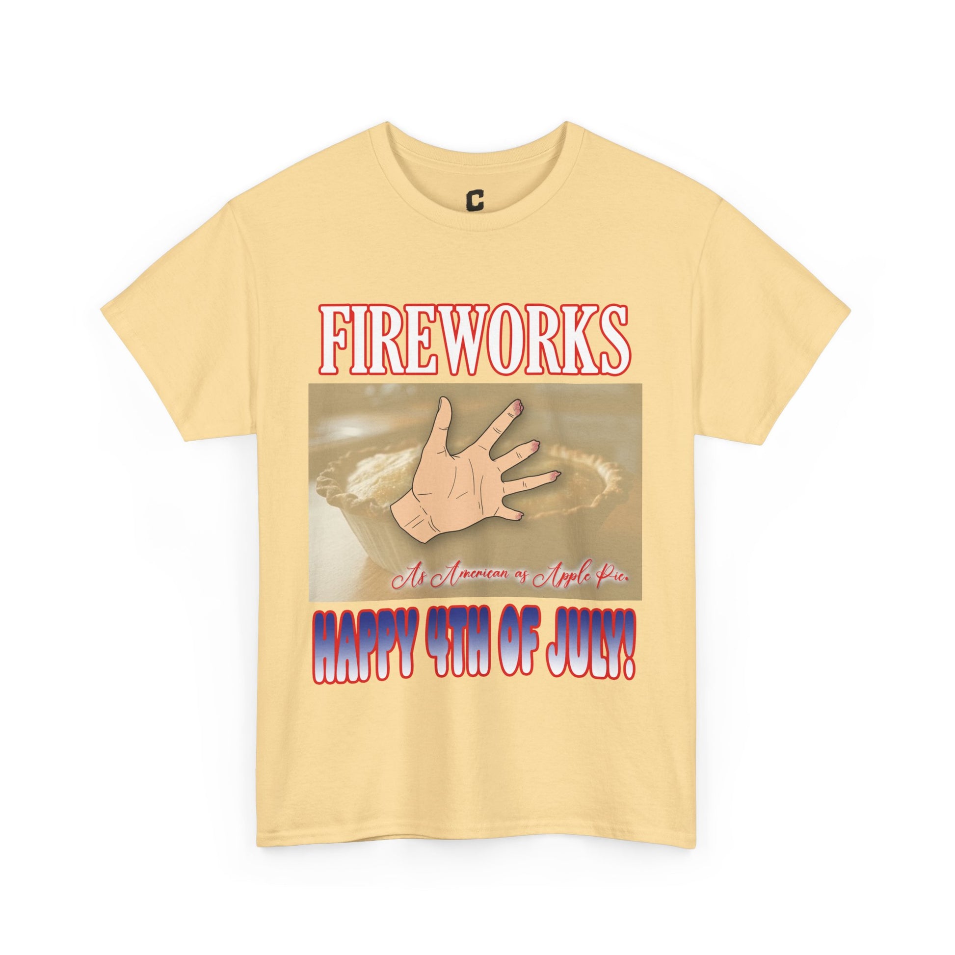 Patriotic Fireworks Tee | Unisex Heavy Cotton Shirt, 4th of July T-Shirt, [...]