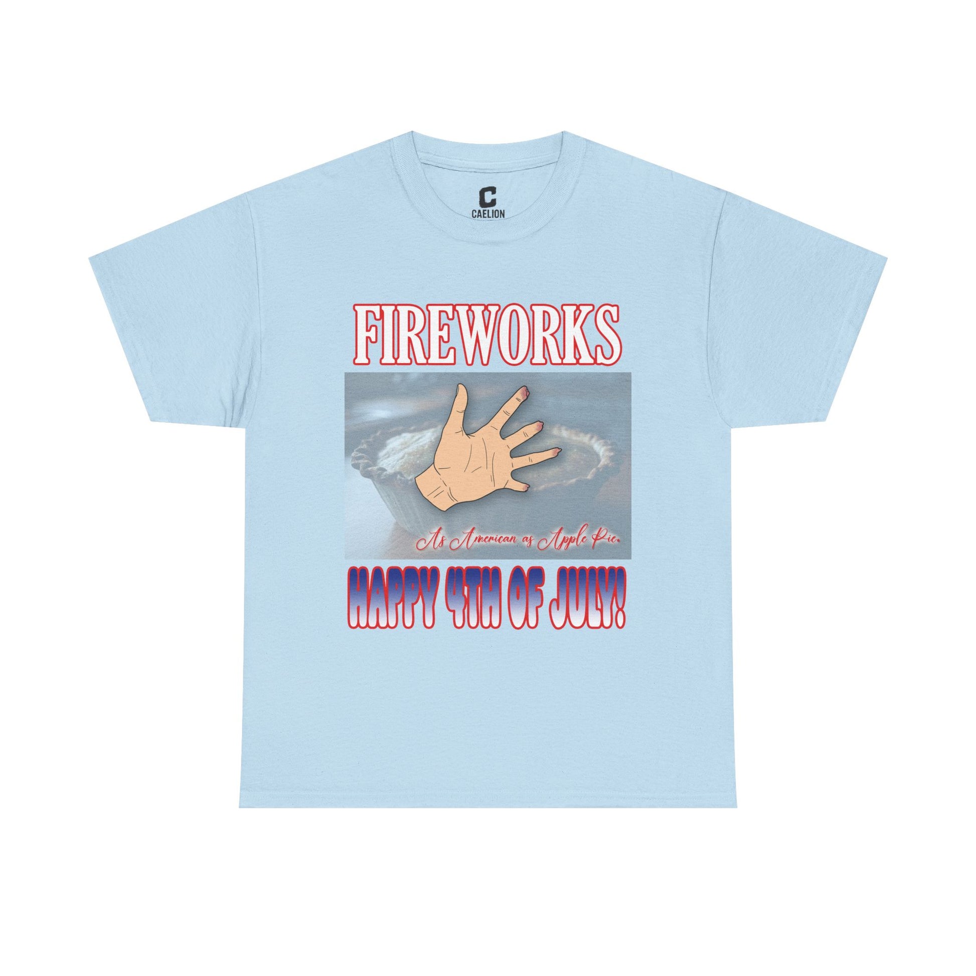 Patriotic Fireworks Tee | Unisex Heavy Cotton Shirt, 4th of July T-Shirt, [...]