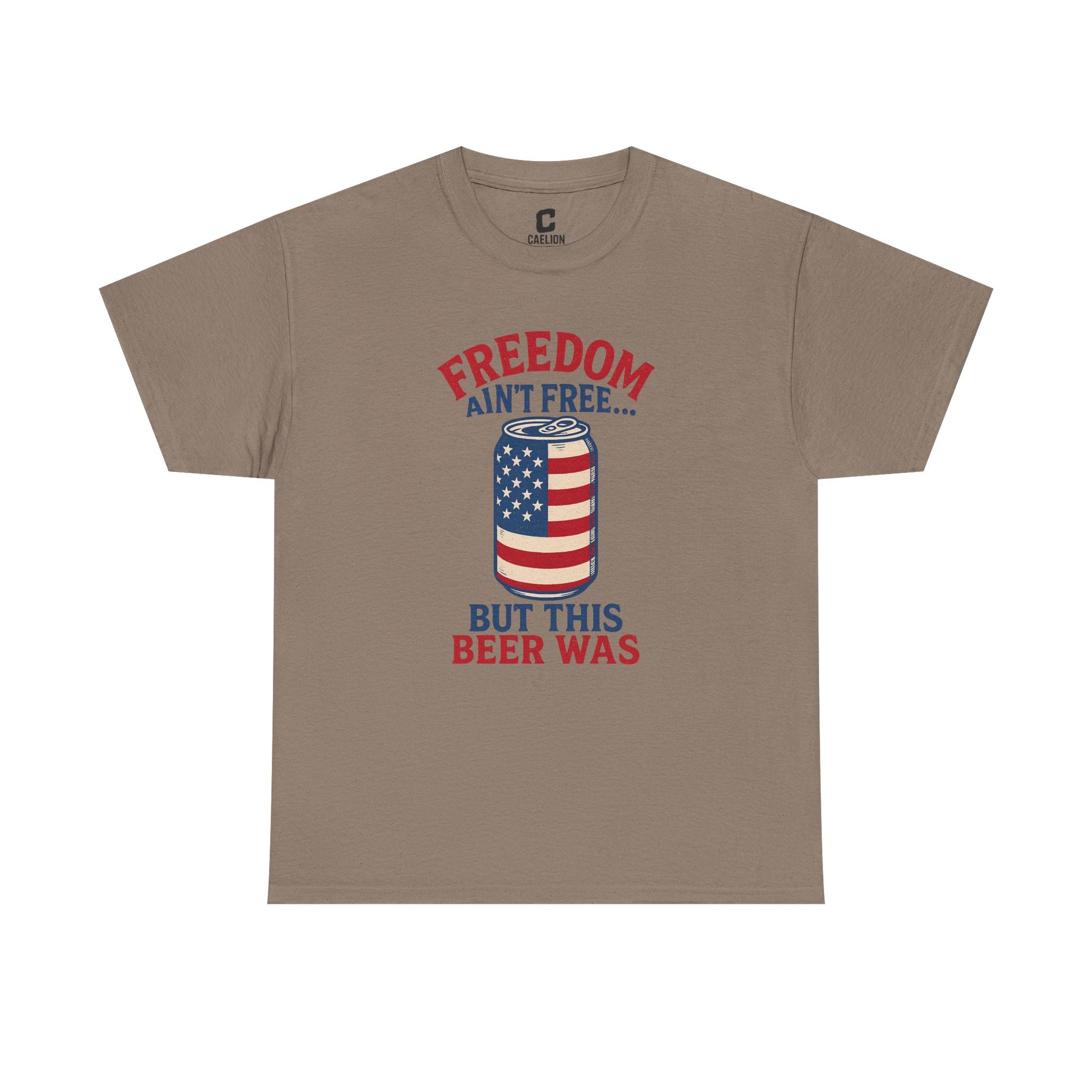 Freedom Aint Free But This Beer Was Funny Fourth of July Patriotic Party Design for Cookouts and Chill Vibes