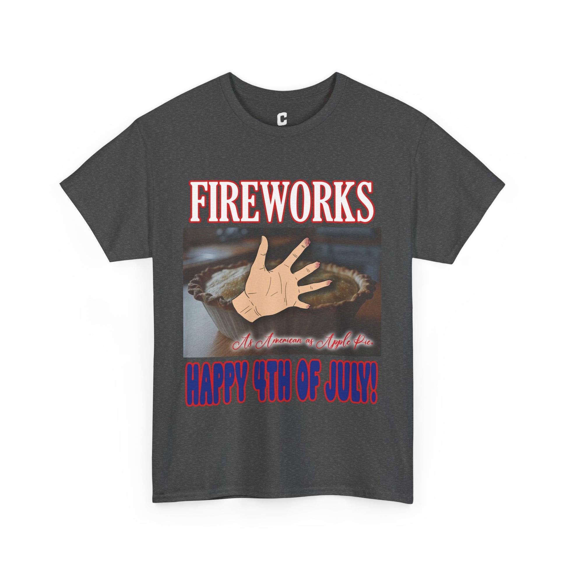 Patriotic Fireworks Tee | Unisex Heavy Cotton Shirt, 4th of July T-Shirt, [...]