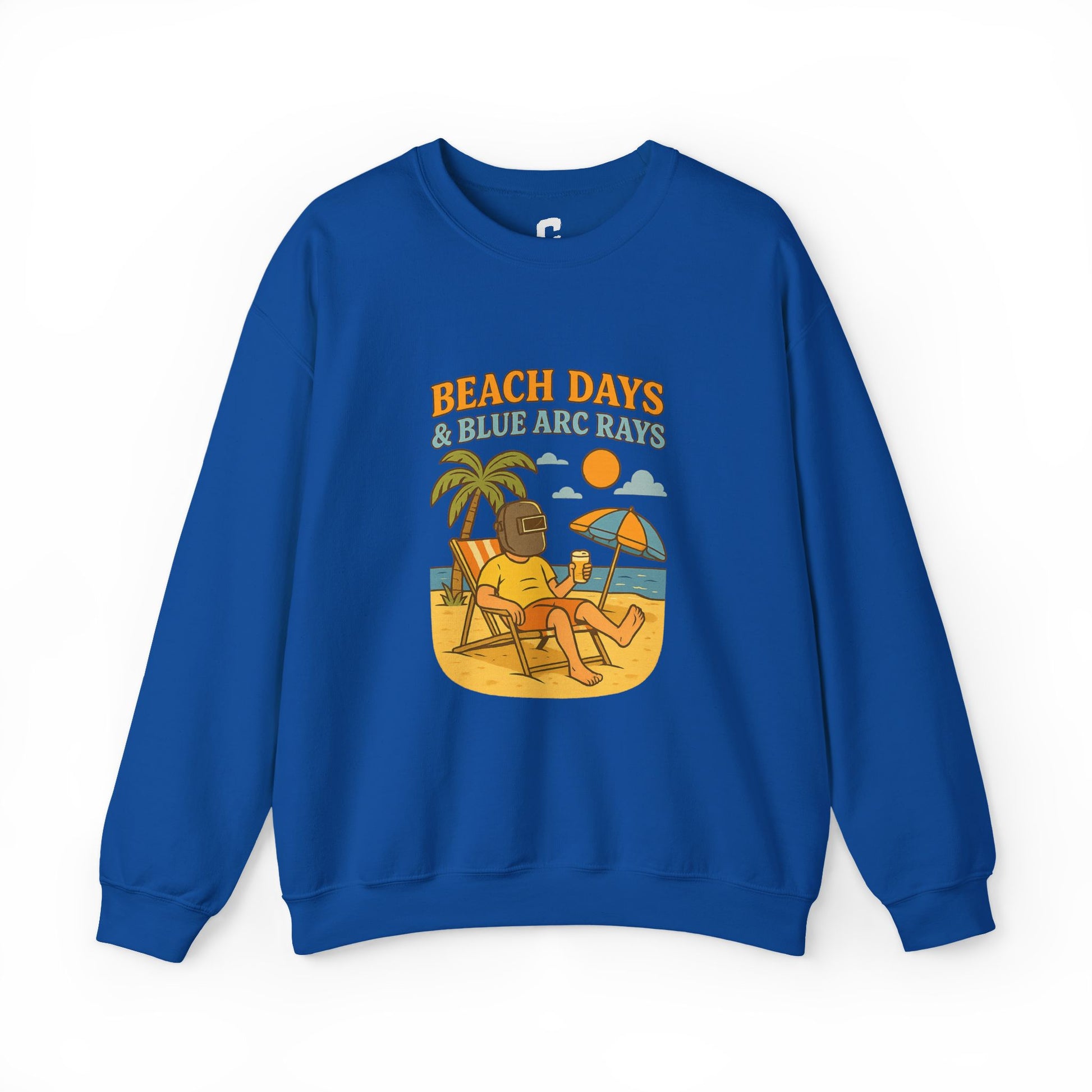 Beach Days Crewneck Sweatshirt, Unisex Sweatshirt, Summer Vibes, Vacation Apparel, Outdoor Fun, Casual Gift