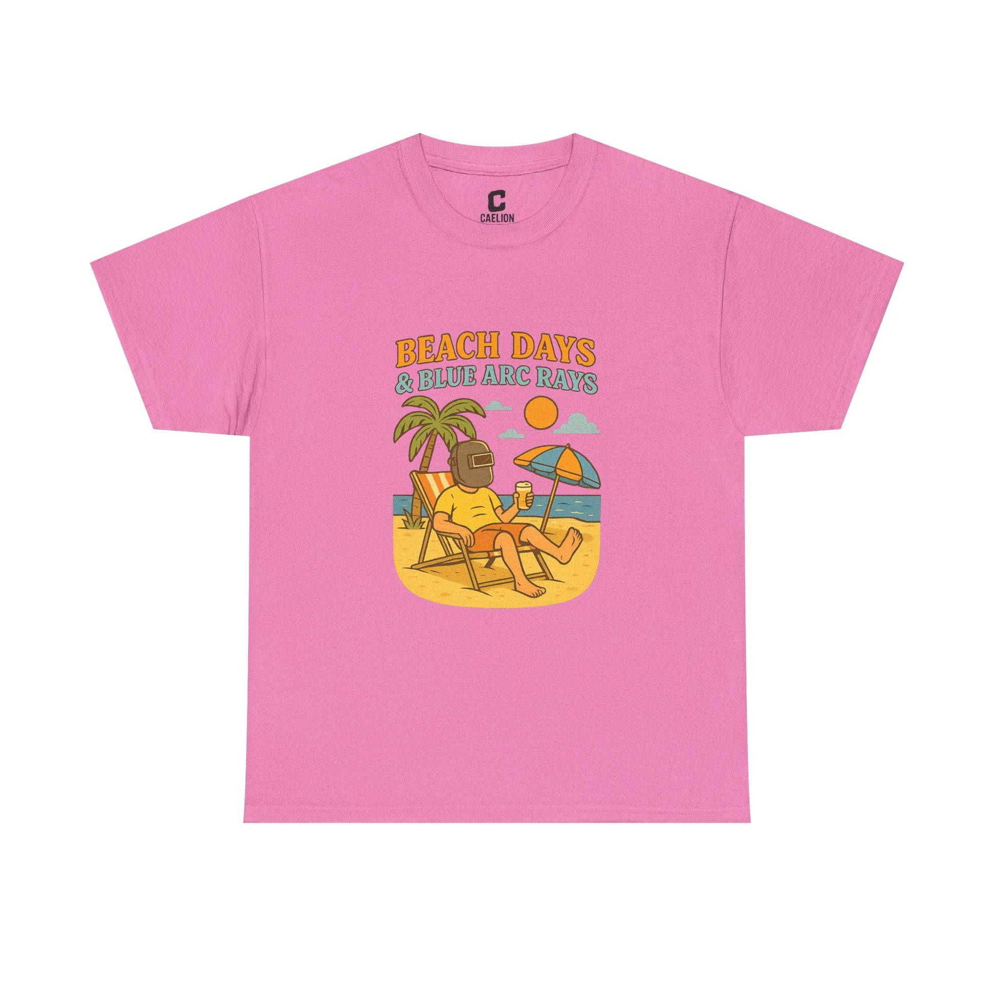 Beach Days Unisex Heavy Cotton Tee | Summer Vibes T-Shirt, Vacation Clothing, Beachwear, Gift for Beach Lovers, Relaxing Tee