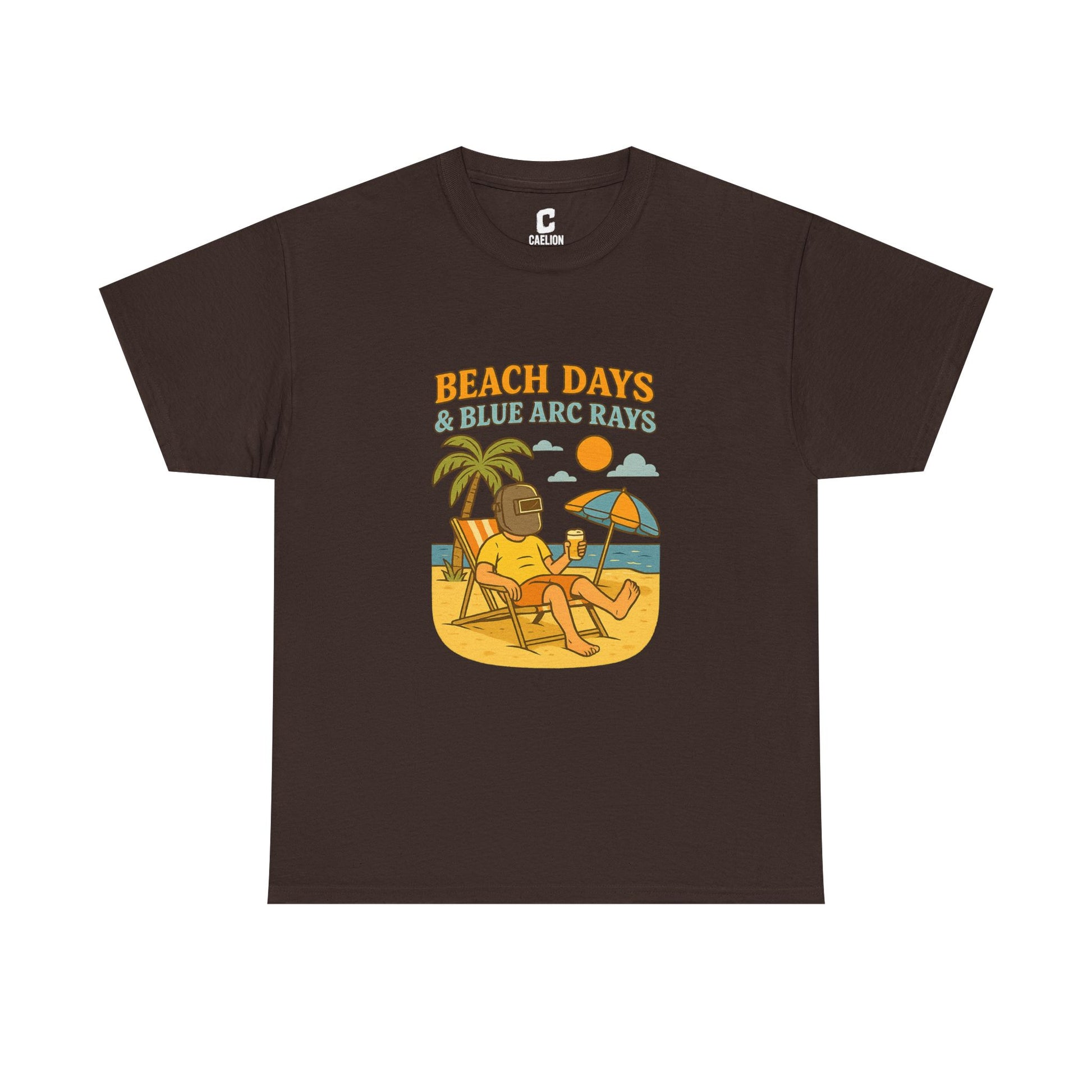 Beach Days Unisex Heavy Cotton Tee | Summer Vibes T-Shirt, Vacation Clothing, Beachwear, Gift for Beach Lovers, Relaxing Tee