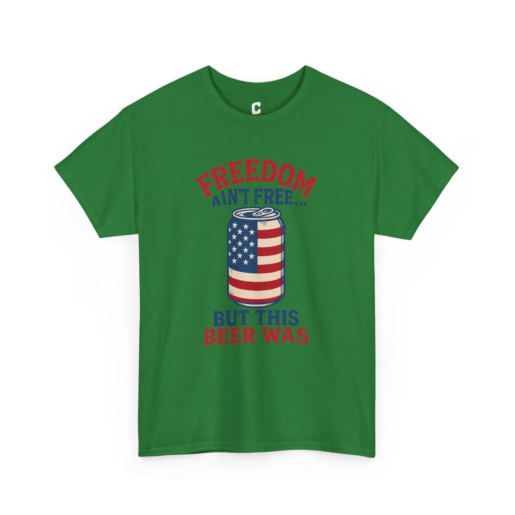 Freedom Aint Free But This Beer Was Funny Fourth of July Patriotic Party Design for Cookouts and Chill Vibes