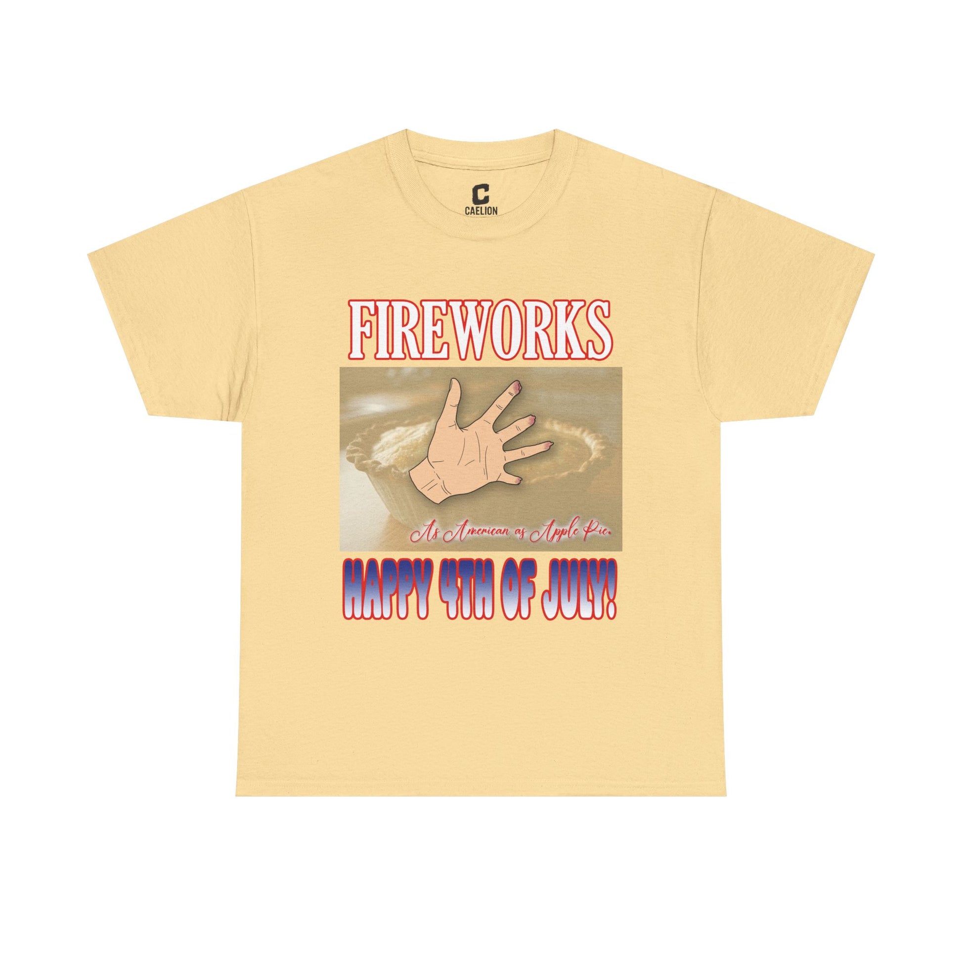 Patriotic Fireworks Tee | Unisex Heavy Cotton Shirt, 4th of July T-Shirt, [...]