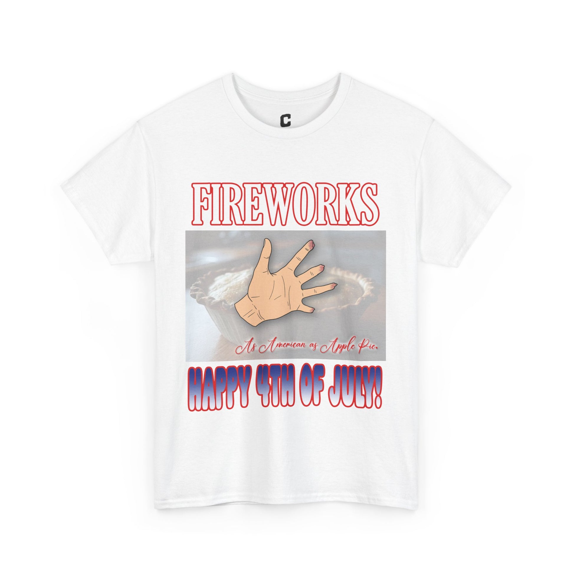 Patriotic Fireworks Tee | Unisex Heavy Cotton Shirt, 4th of July T-Shirt, [...]